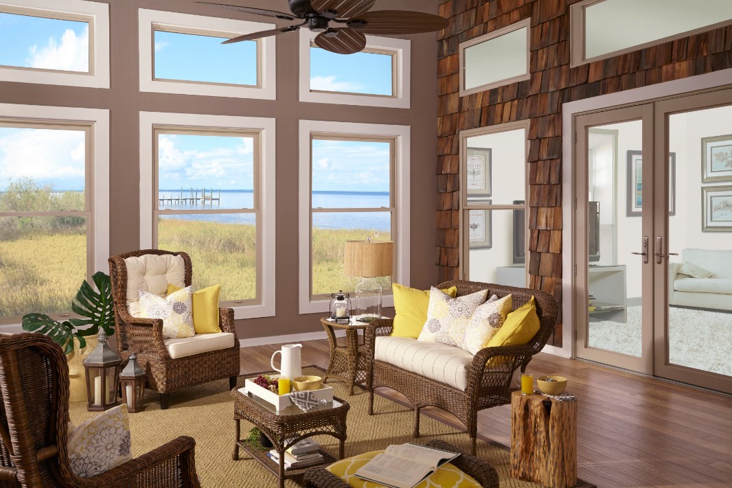 vinyl single-hung impact windows