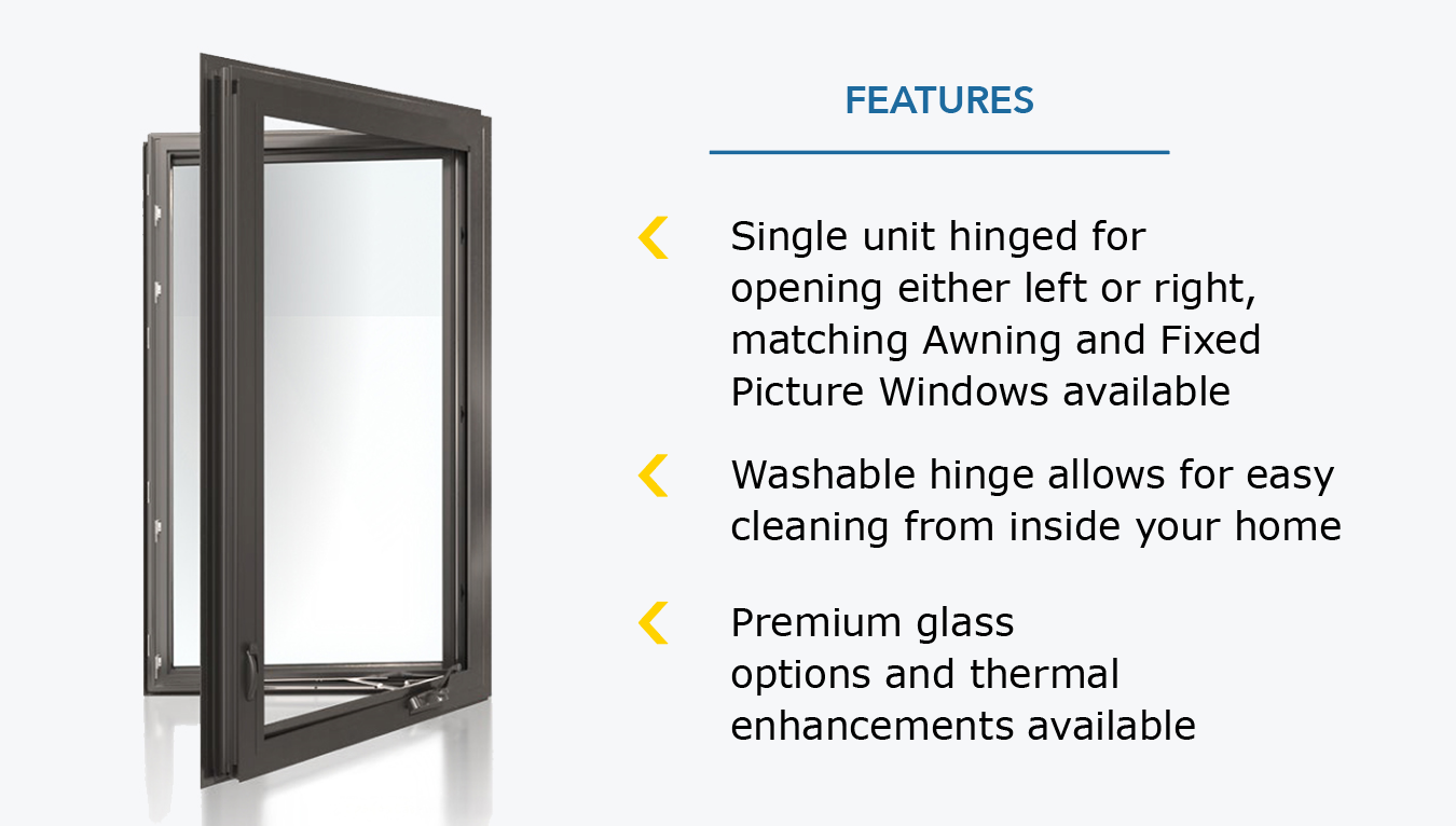 5440 casement window features