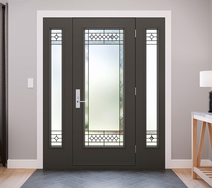 Novatech Elite stained doorglass