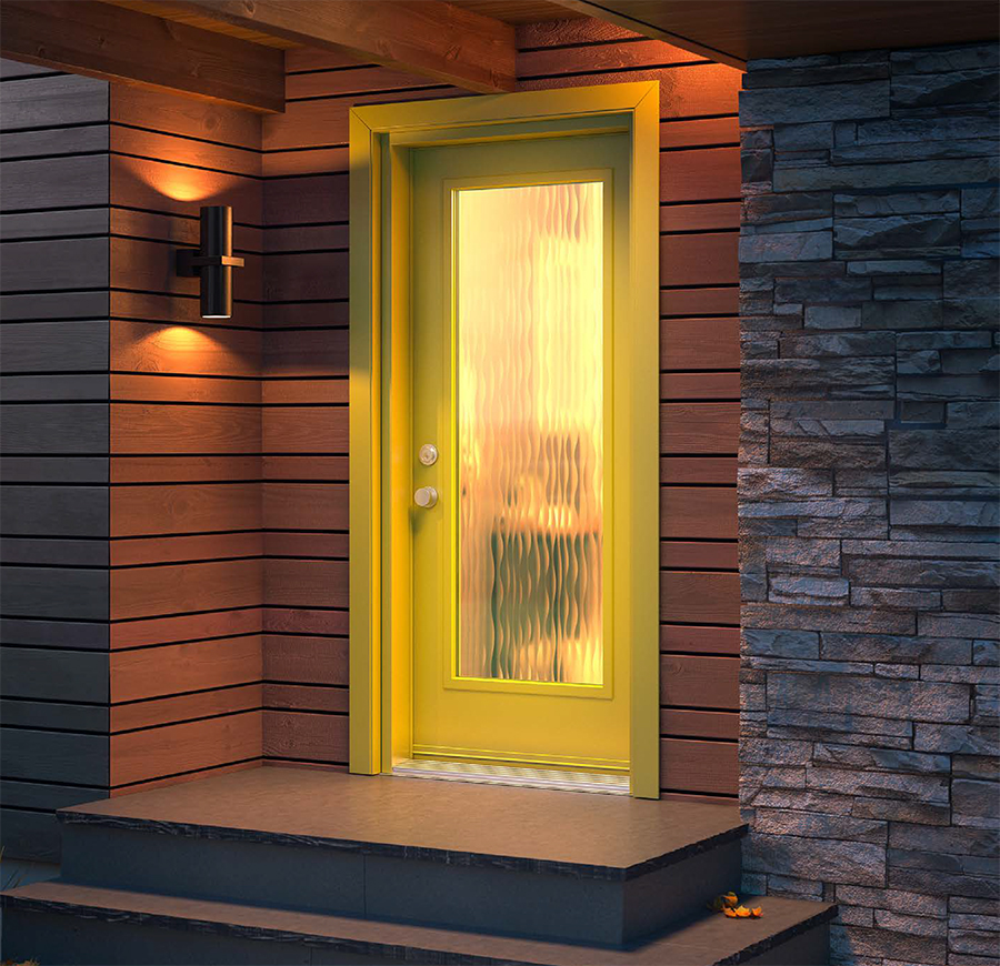 Novatech Fluid textured glass