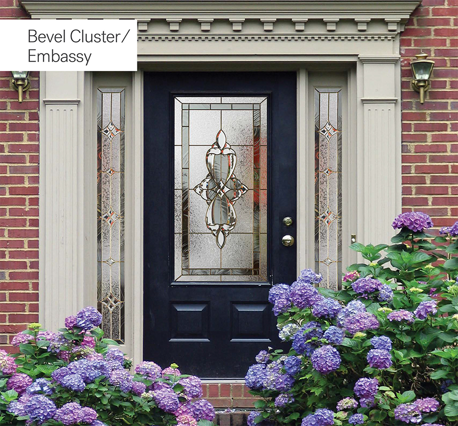 Novatech Bevel Cluster / Embassy stained glass